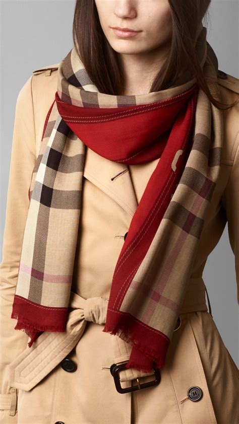 Burberry shawls